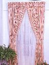 Shirred tieback panels with sheer -- Lake Worth Home