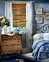 Hunter Douglas Wood Blinds With Sheer Drapery Panels in Juno Beach Florida