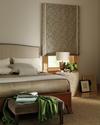 Flat Roman Fabric Shades/blinds with banding-Lale Worth Florida