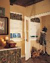 Solar Screen Roman Window Shades/Blinds on windows of Tequesta Apartmentf