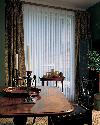 Hunter Douglas Luminette Shades/Blinds With Drapery Panels -- Lake Worth Florida Dining Room
