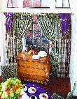 Multilayered eclectic Window treatment-- Delray Beach Florida