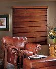 Delray Beach --2 1/2 inch Horizontal Wood Blinds with ladders