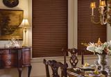 Horizontal Faux Wood Blinds  with 2 1/2 inch vane size-- Lake Worth Residence in Florida