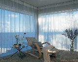Hunter Douglas Luminette Window Shade/Blinds in South Palm Beach Florida Oceanfront Home