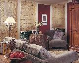 Hunter Douglas Woven Wood Window Shades/Blinds in Wellington Florida Den