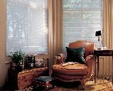 Hunter Douglas Silhouette Window Shades/Blinds Installed in West Palm Beach Den In Florida