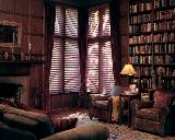 Silhouette Window Blinds Shades in library of Delray Beach Office