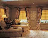 Vignette Window Shadings/Blinds including drapery panels would tassel tiebacks and puddled to the floor-- Royal Palm Beach Apartment