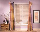 Malapan Florida Home featuring Vignette Window Shades/Blinds and Offbeat Drapery Panels-- Singer Island Apartment