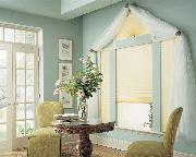 Pleated Shades/blinds with arch treatment -- Boca Raton Florida