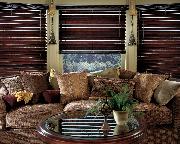 Boynton Beach Florida --Decorative Tassels and Horizontal Wood Blinds