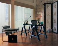 Sliding Glass Door Luminette Shades/blinds under cornices -- South Palm Beach Florida Residence