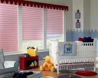 Cool Baby's  Roomwith Vignette Modern Roman Shades in Pink -- Jupiter Inlet Colony Florida