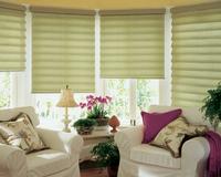 Singer Island Florida -- Hunter Douglas Vignette Blinds/Shades -- Translucent Version