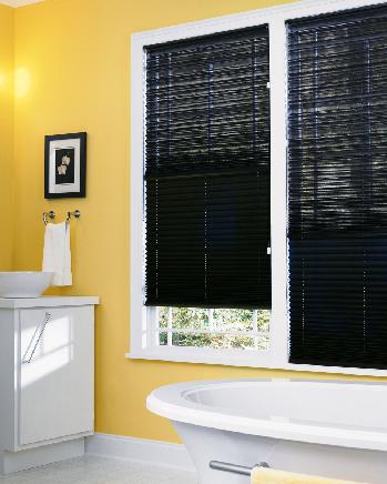 Black Semi-opaque Honeycomb Cellular Shades in West Palm Beach Residence